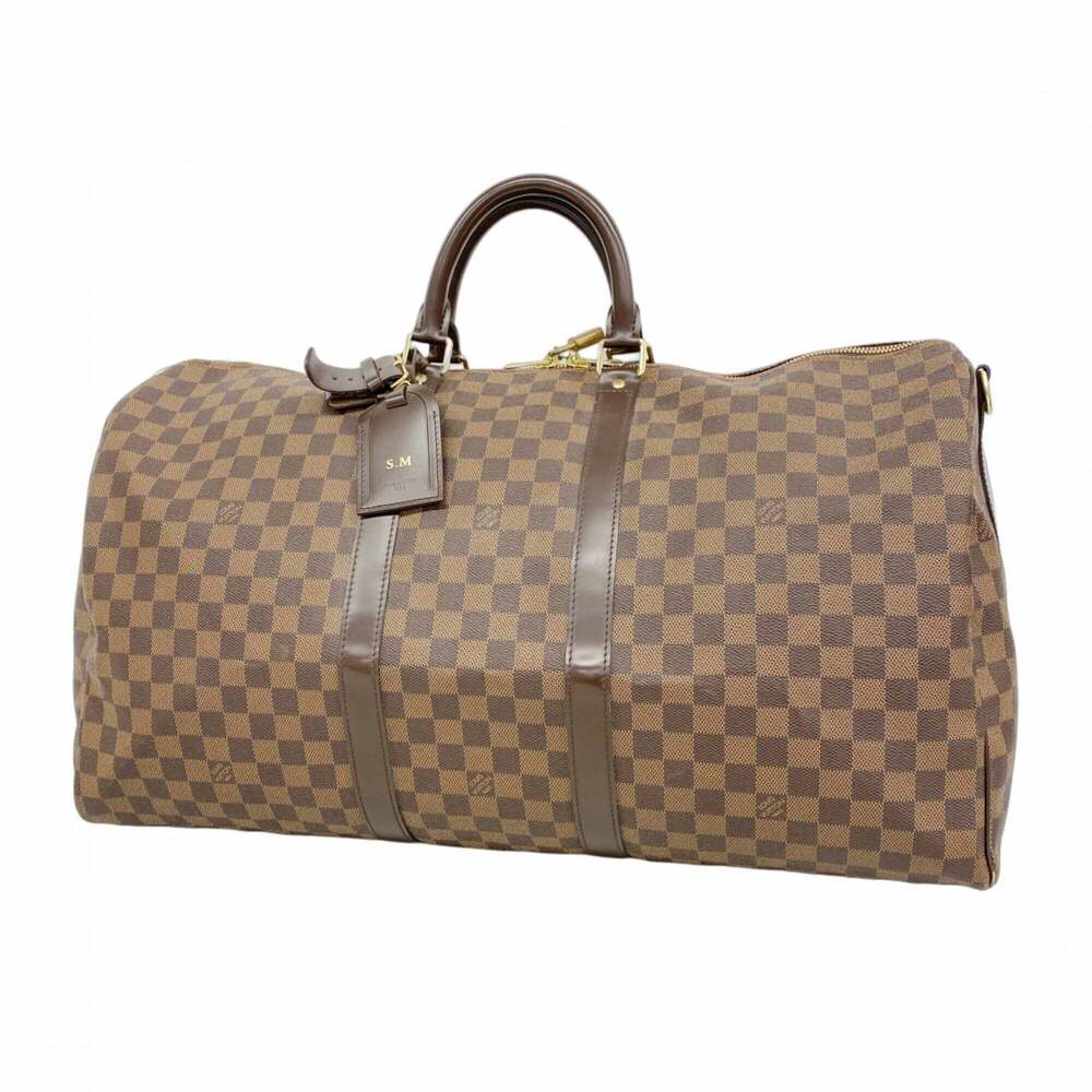 LOUIS VUITTON Brown Damier Boston Bag